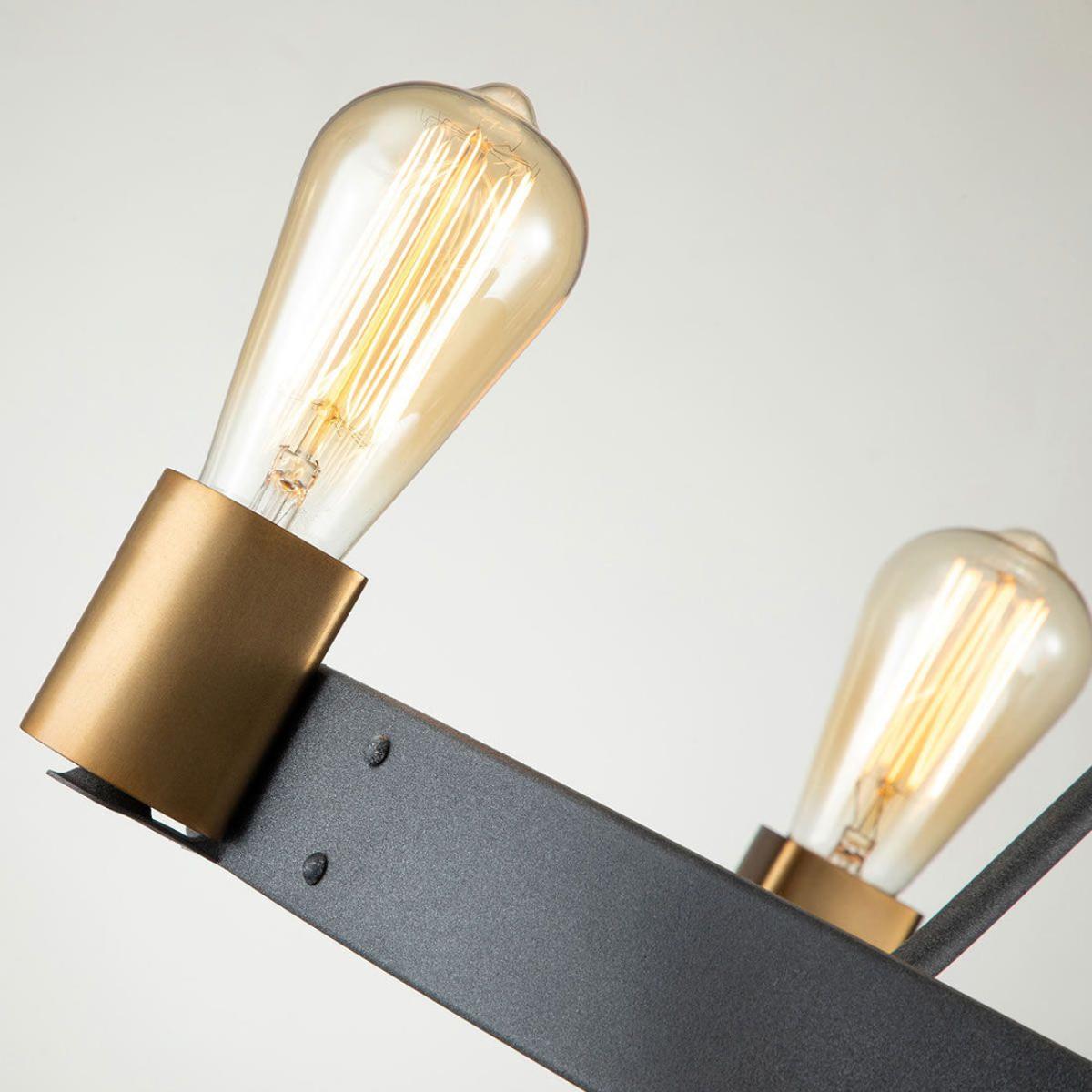 Quintiesse Silas 4 Light Pendant SemiFlush – image 2
