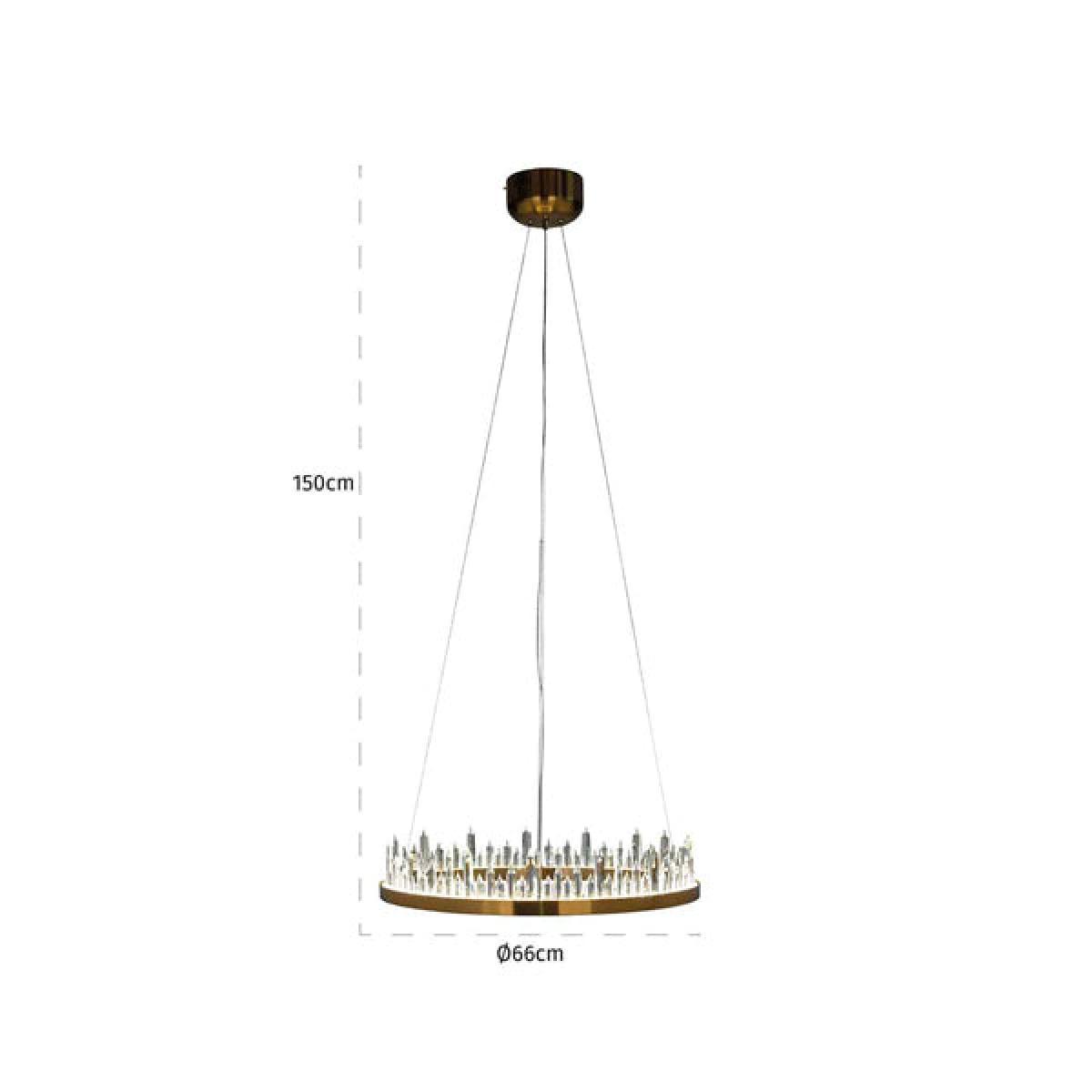 Richmond Ziggy Gold Pendant – image 2