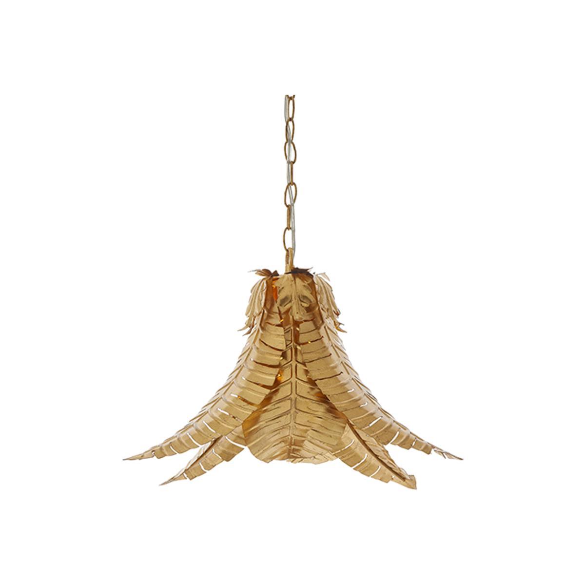 Olivia's Carolina Distressed Gold Pendant Light
