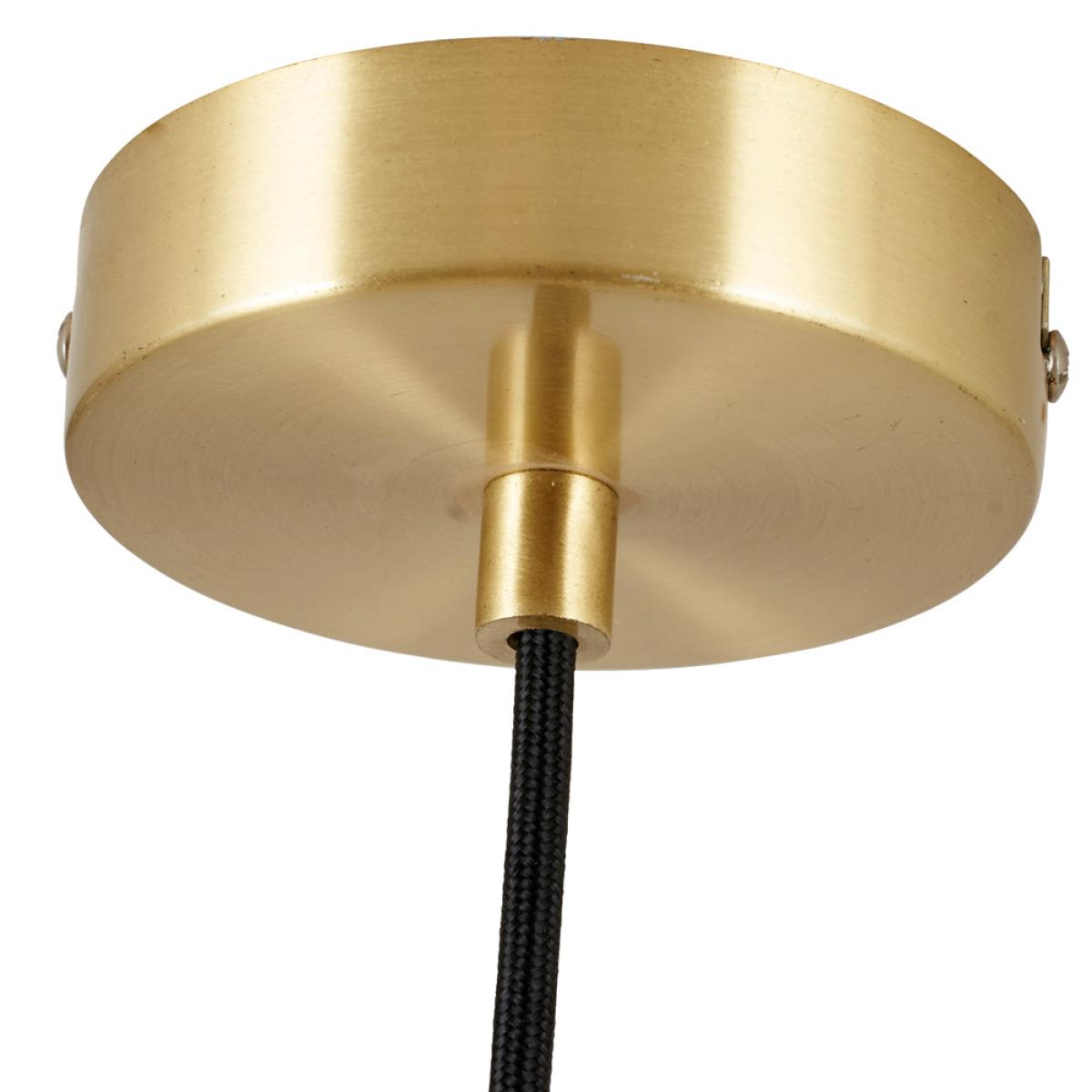 Olivia's Sydney 6 Orb and Metal Pendant in White and Gold – image 5