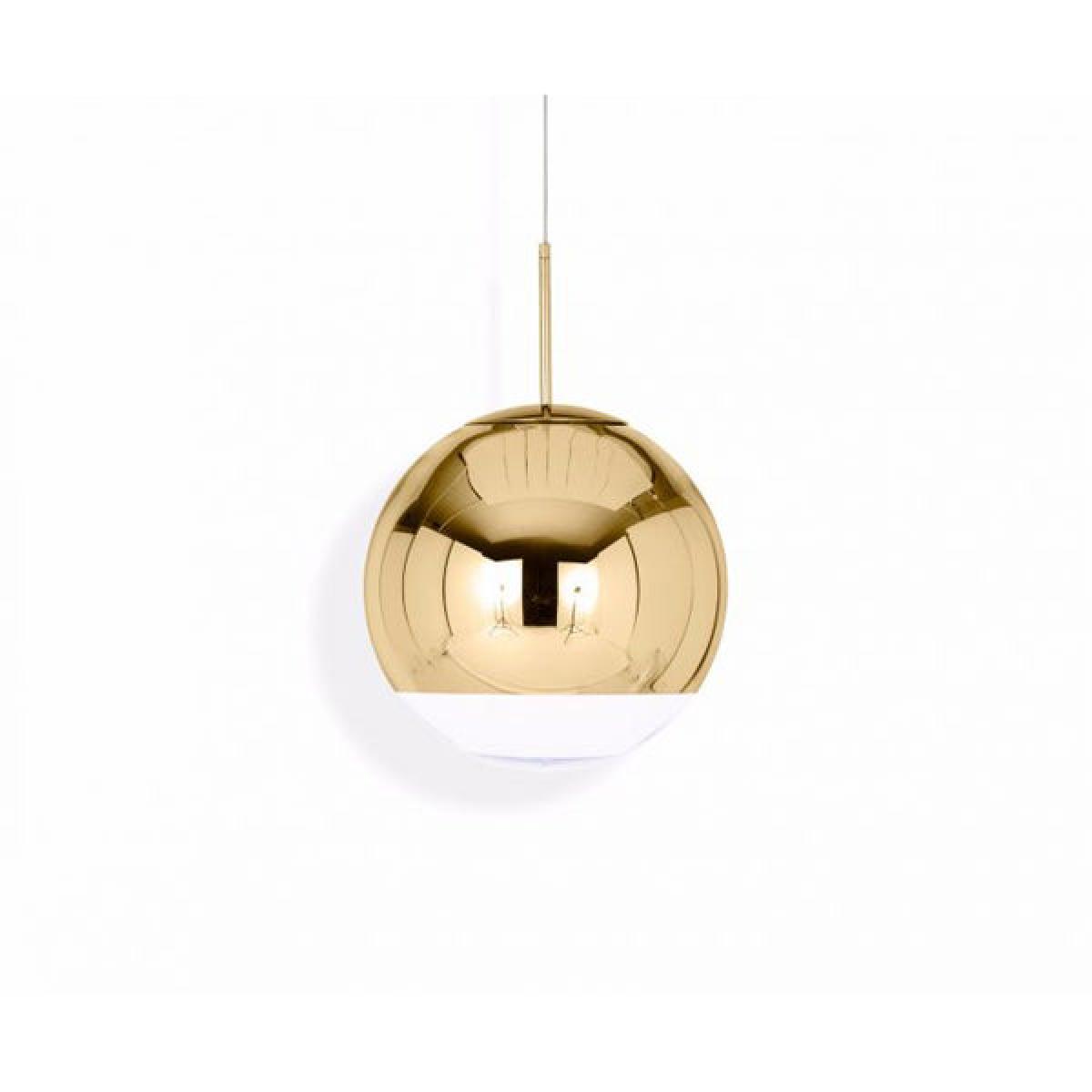 Tom Dixon Mirror Ball Pendant Gold / Gold 50cm – image 3