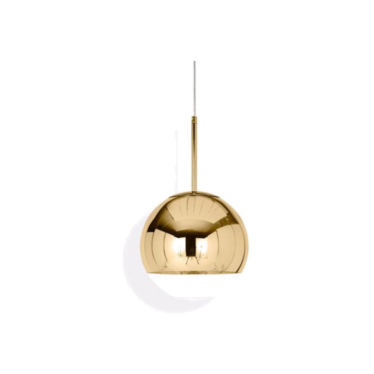 Tom Dixon Mirror Ball Pendant Gold / Gold 50cm – image 1