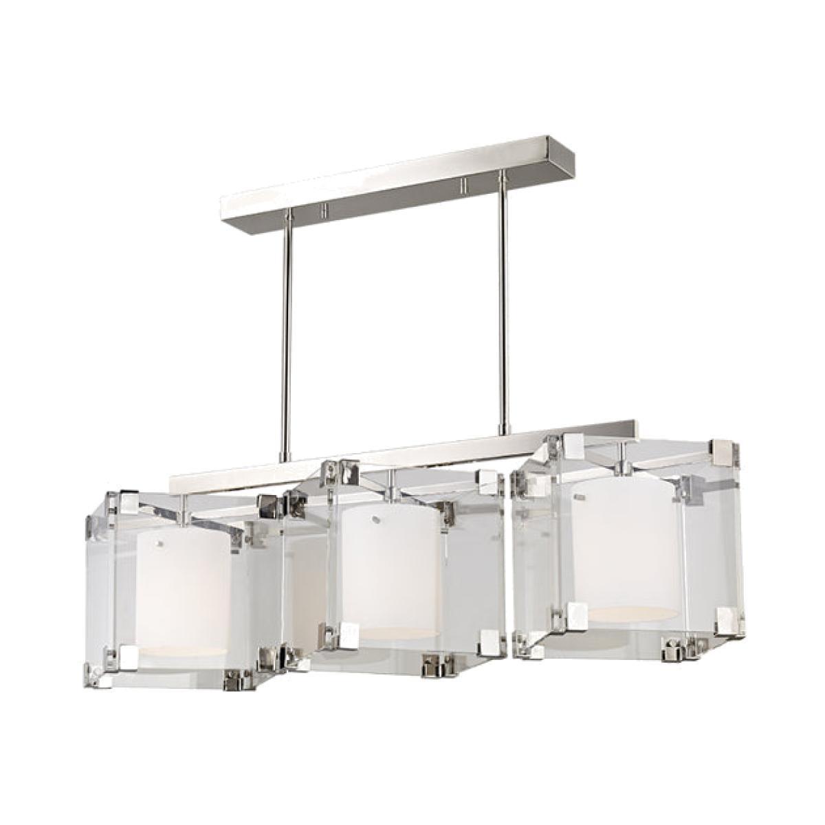 Hudson Valley Lighting Achilles Steel 3 Light Island Light