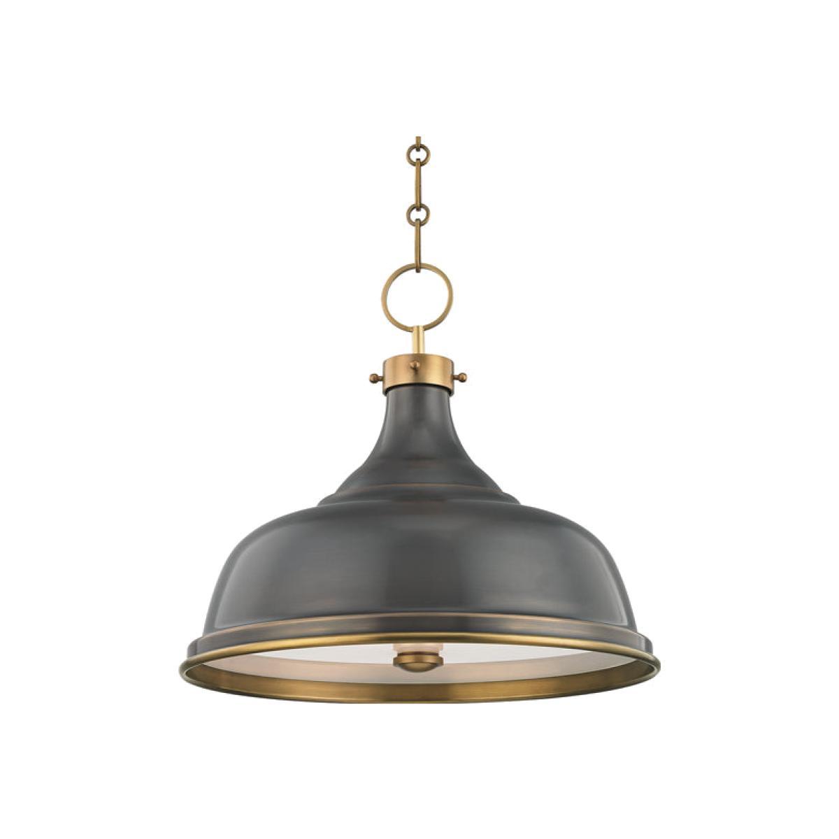 Hudson Valley Lighting Metal No.1 Brass 3 Light Pendant