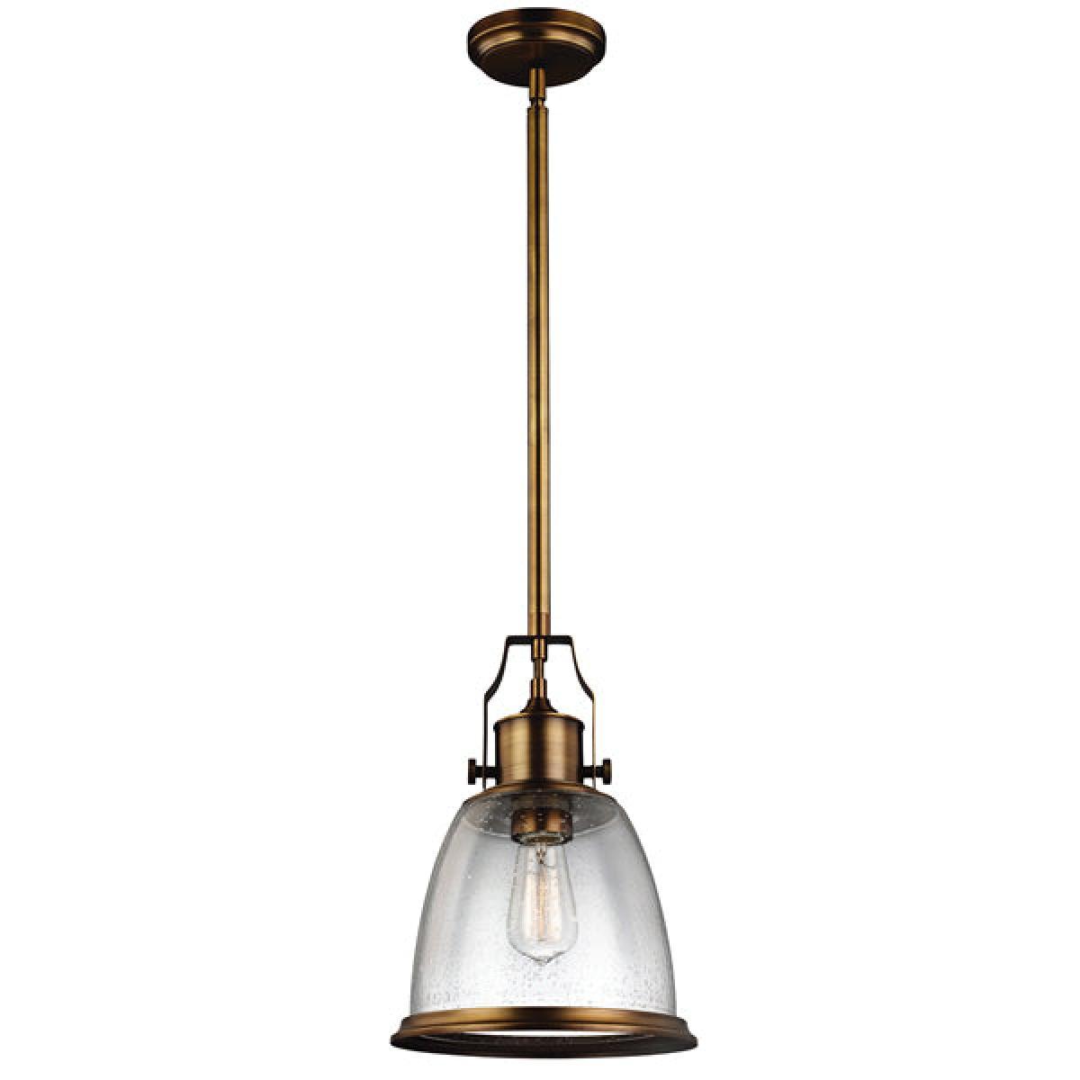 Elstead Hobson 1 Light Pendant Aged Brass / Medium – image 3