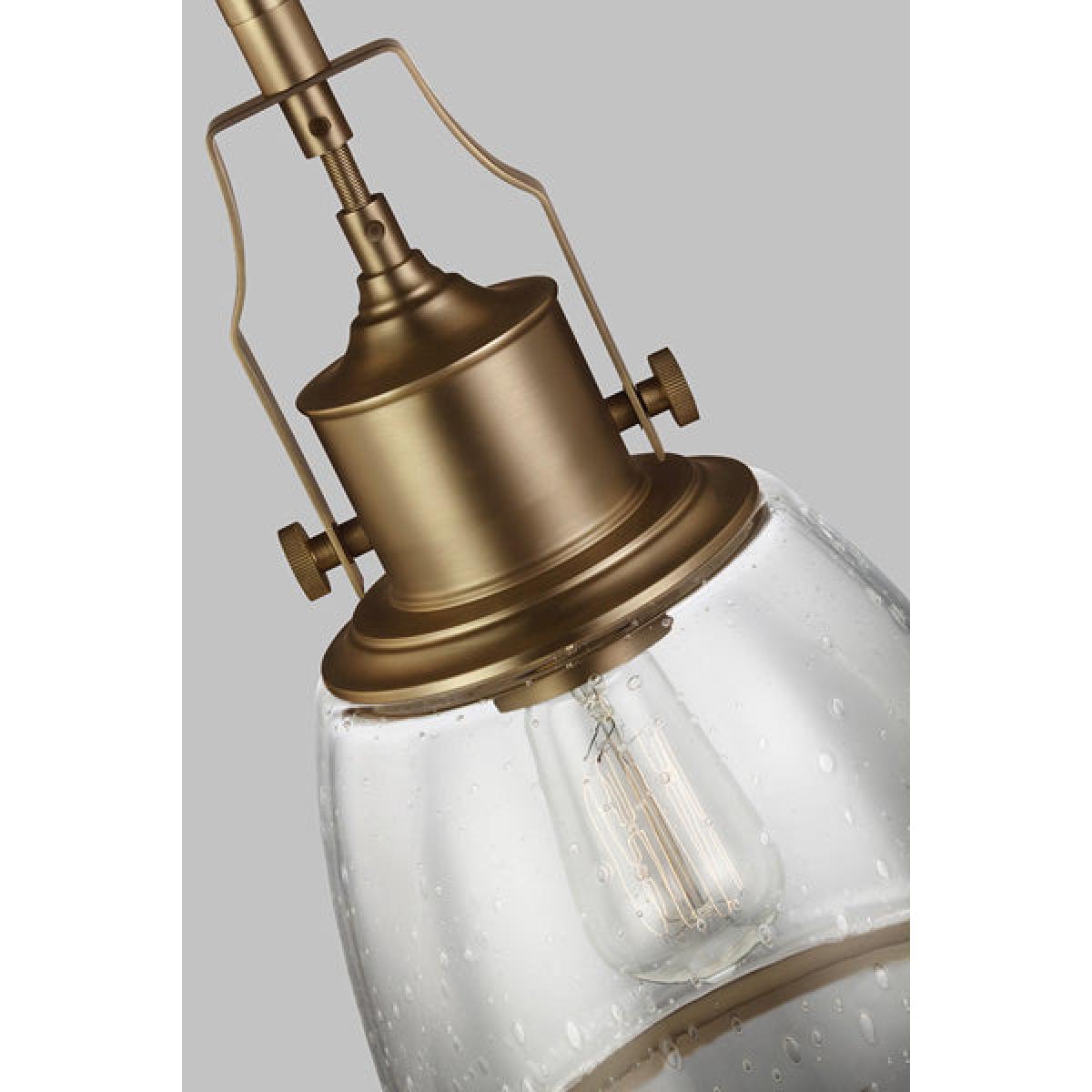 Elstead Hobson 1 Light Pendant Aged Brass / Medium – image 6