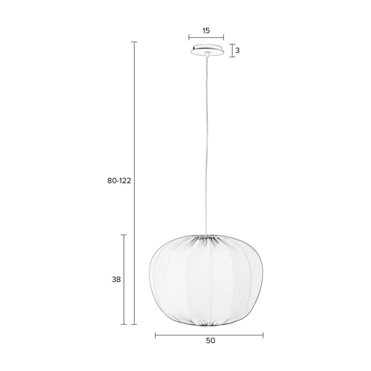 Olivia's Nordic Living Collection Shea Pendant Light in Off White – image 9