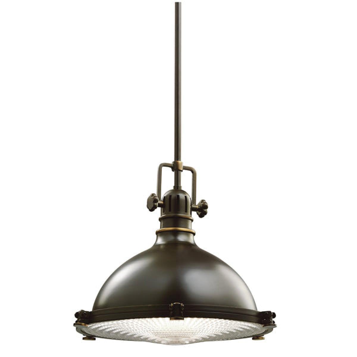 Elstead Hatteras Bay 1 Light Pendant Olde Bronze / Large – image 3
