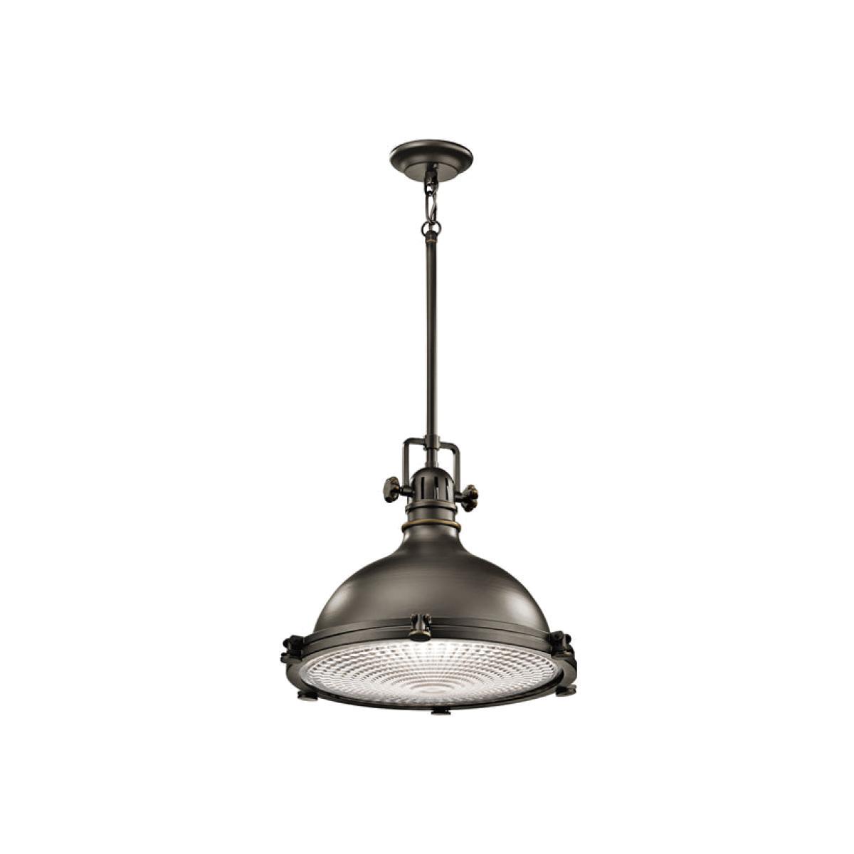 Elstead Hatteras Bay 1 Light Pendant Olde Bronze / Large – image 1