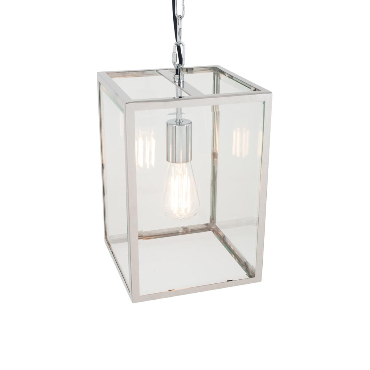 Olivia's Lyle Metal and Glass Pendant in Silver – image 2