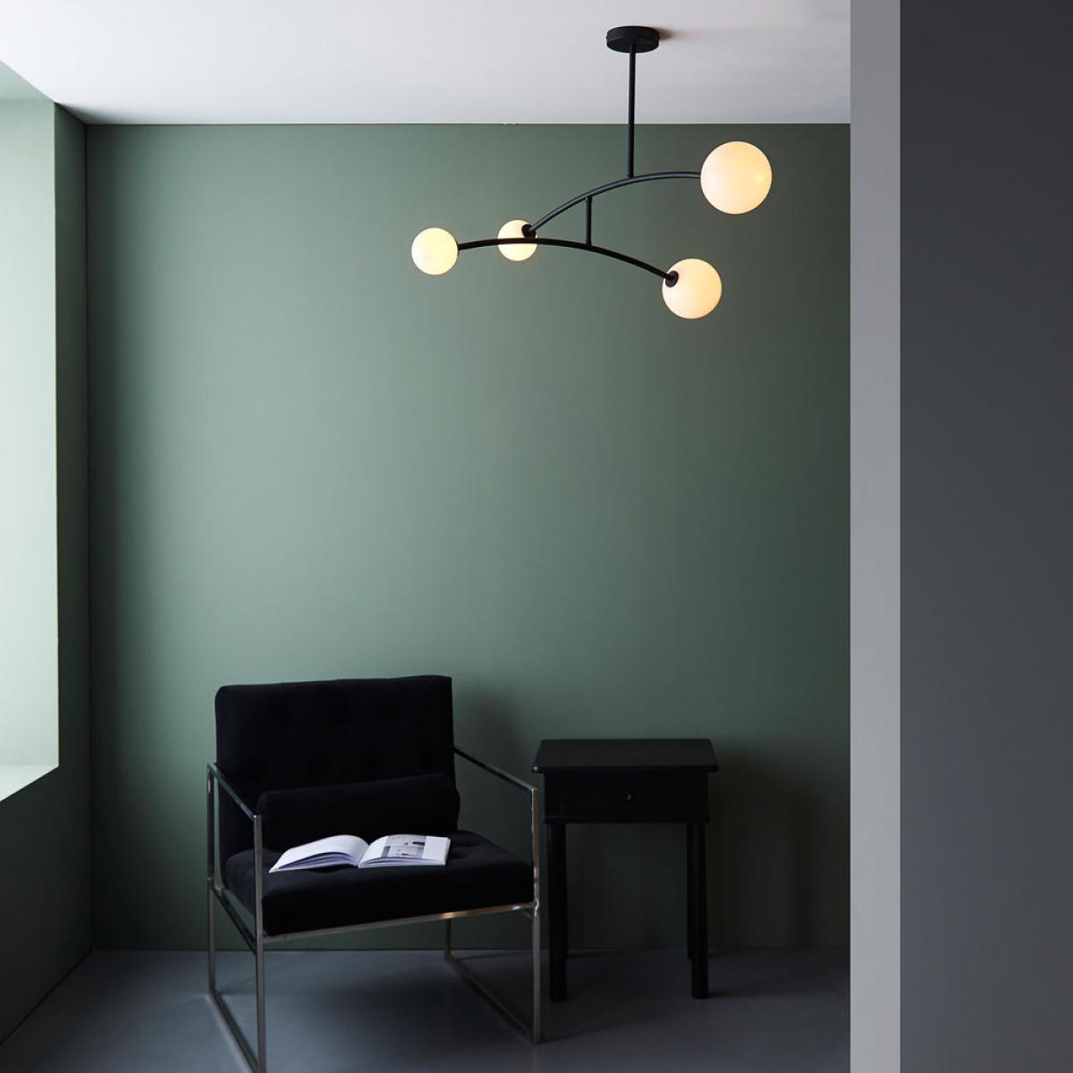 Olivia's Maria Ceiling Light in Black – image 3