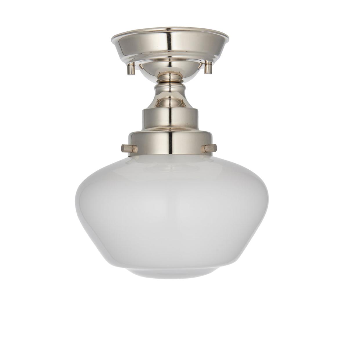 Olivia's Isabella Ceiling Light in Brass & Opal Glass – image 2