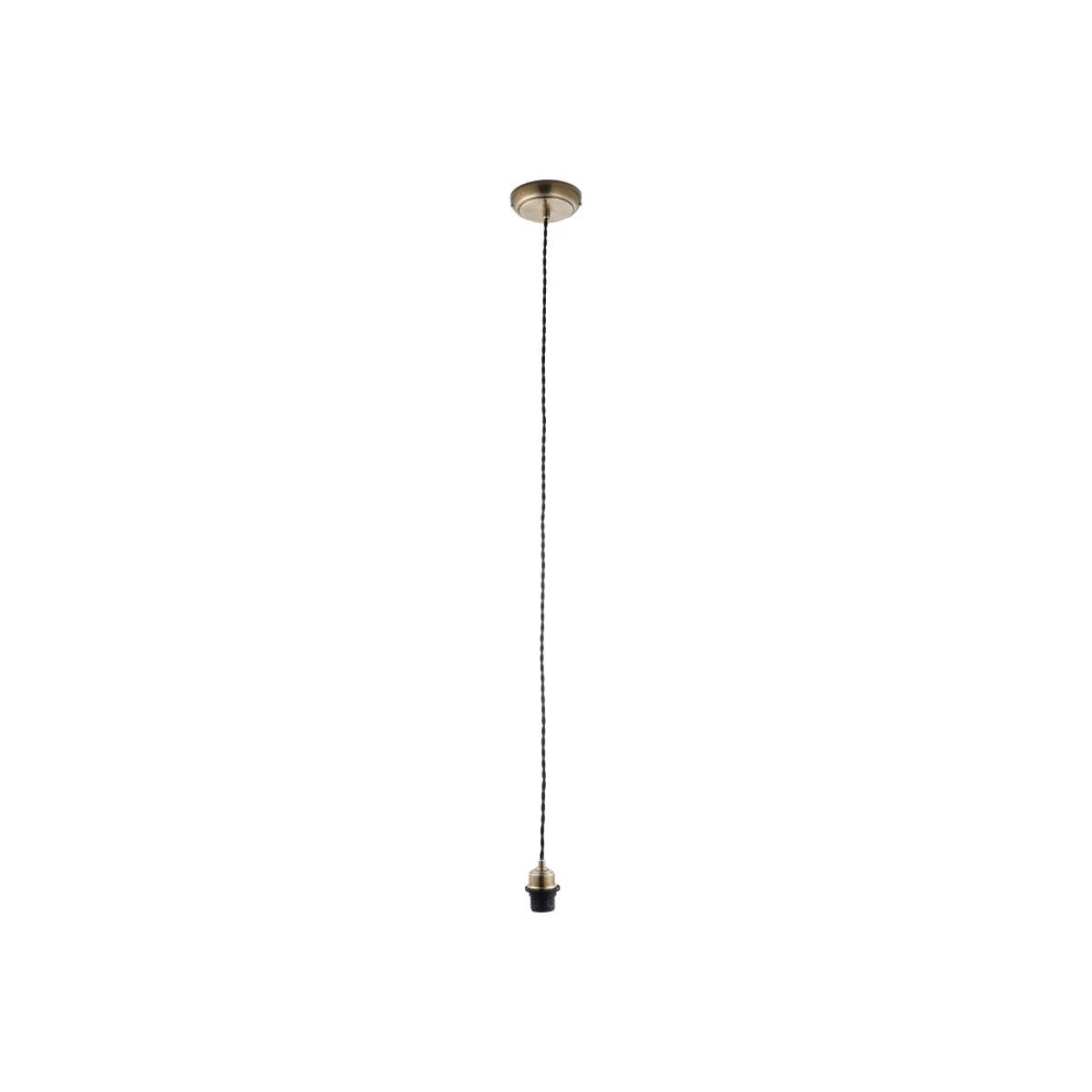 Gallery Direct Cable Set Flex Antique Brass Pendant Light | Outlet
