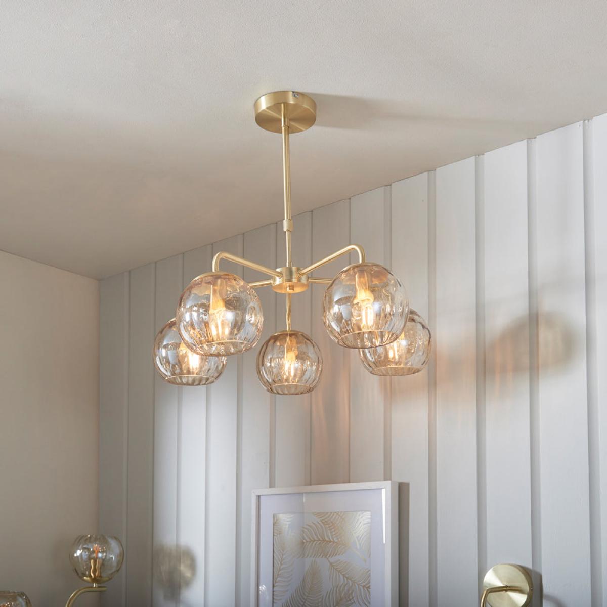 Gallery Interiors Dimple 5 Pendant Light – image 3