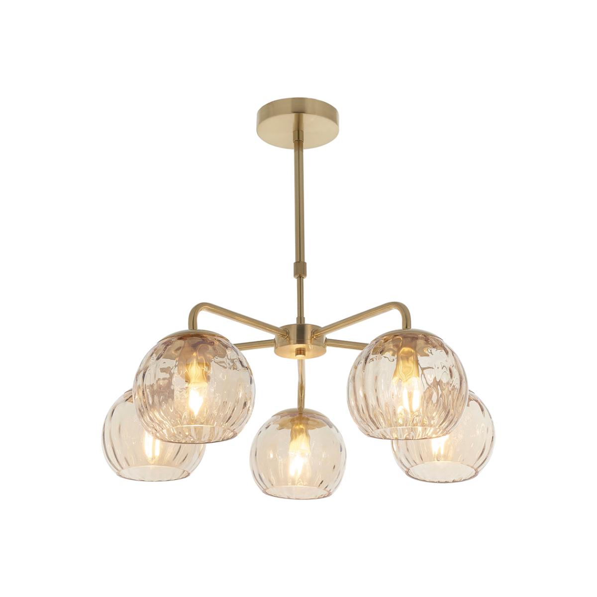 Gallery Interiors Dimple 5 Pendant Light – image 1