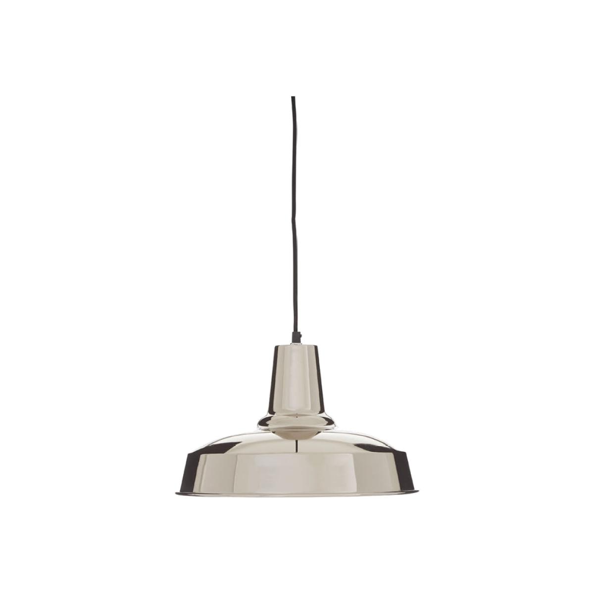 Olivia's Soft Industrial Collection - Newby Deep Plate Iron Pendant Light – image 1