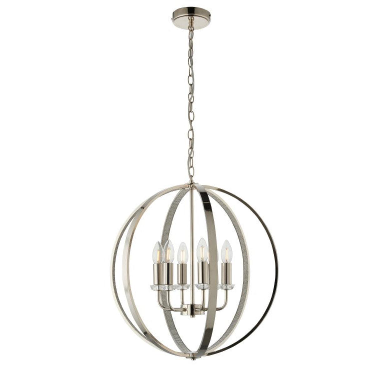 Gallery Direct Ritz Pendant Light / Silver / 3 – image 2
