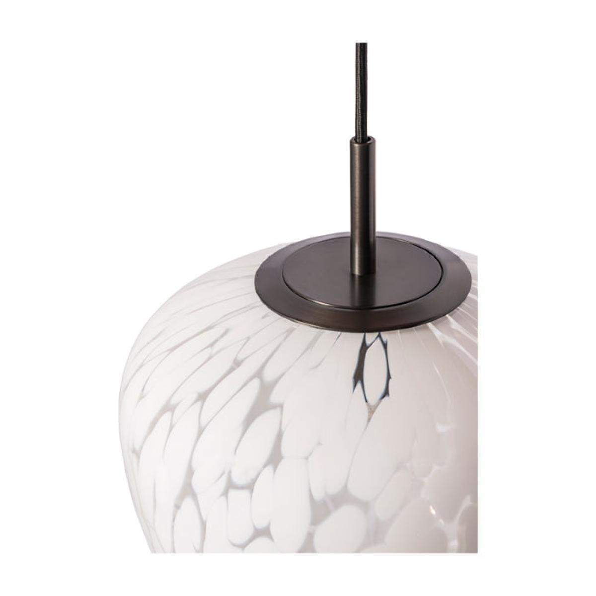 Heathfield & Co Milo White and Bronze Pendant – image 2