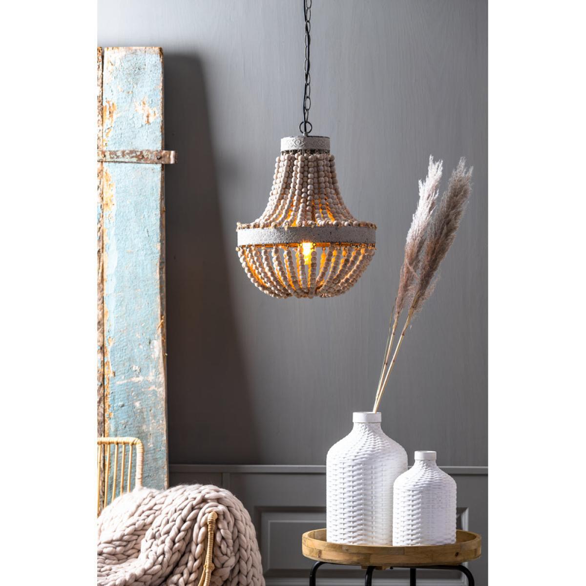 Light & Living Luna Pendant Old White / Large – image 4