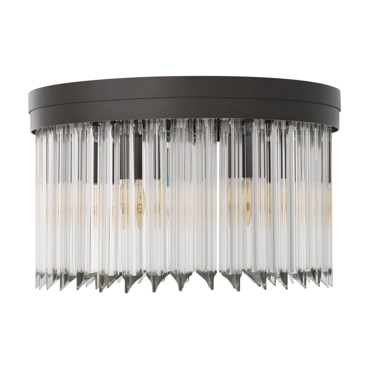 Eichholtz Evina Ceiling Lamp in Bronze Highlight – image 2