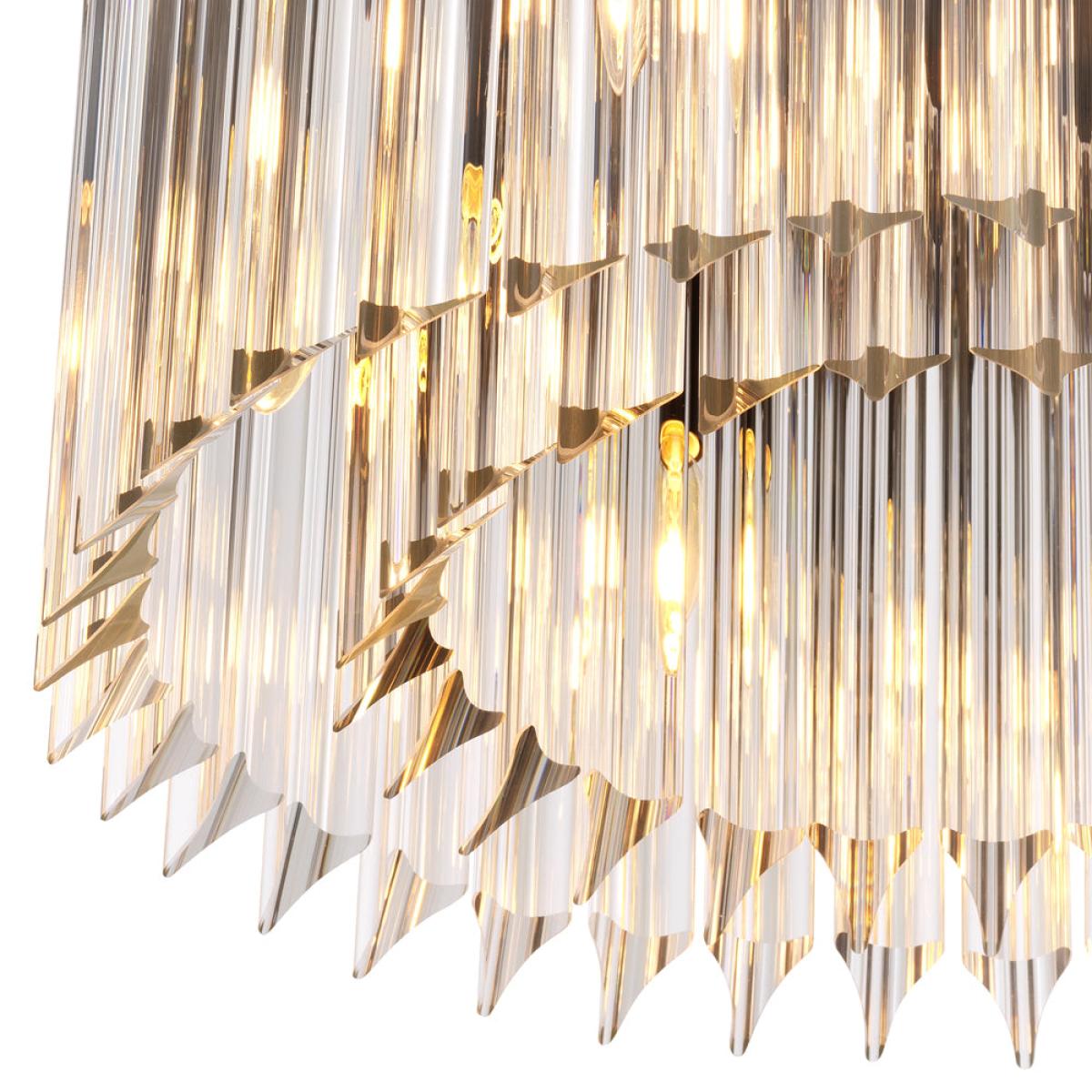 Eichholtz Evina Ceiling Lamp in Bronze Highlight – image 4