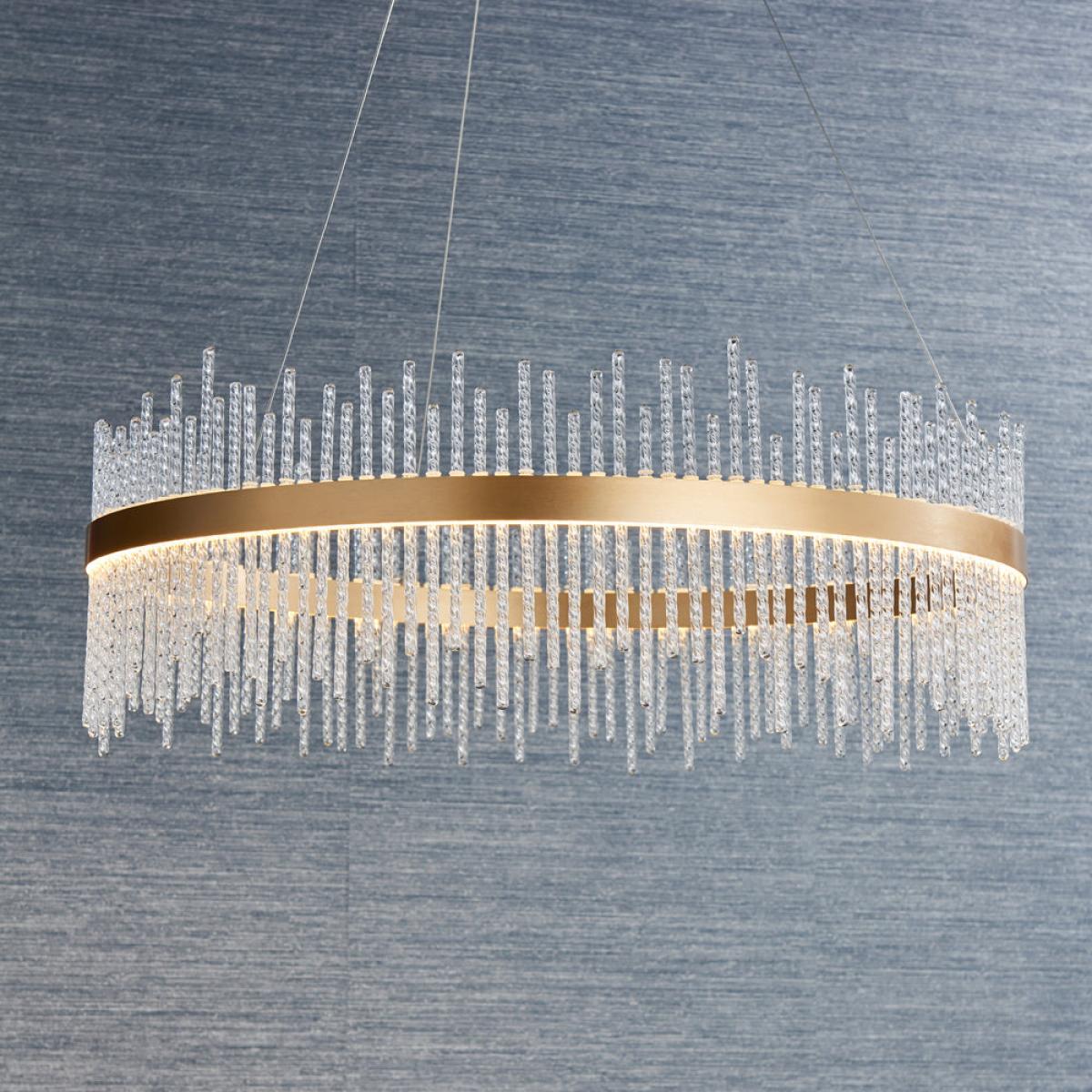 Olivia's Harley Pendant light in Gold – image 3