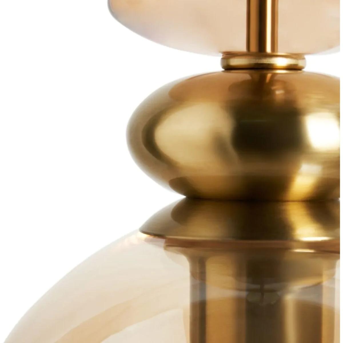 BHS Seline Champagne 1 Light Pendant - Brass – image 6