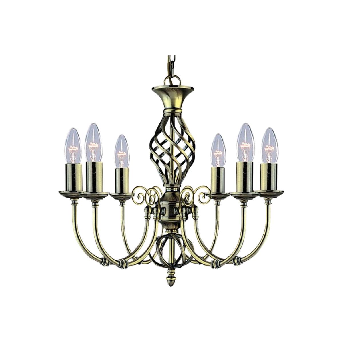 Zanzibar Antique Brass Ceiling Light