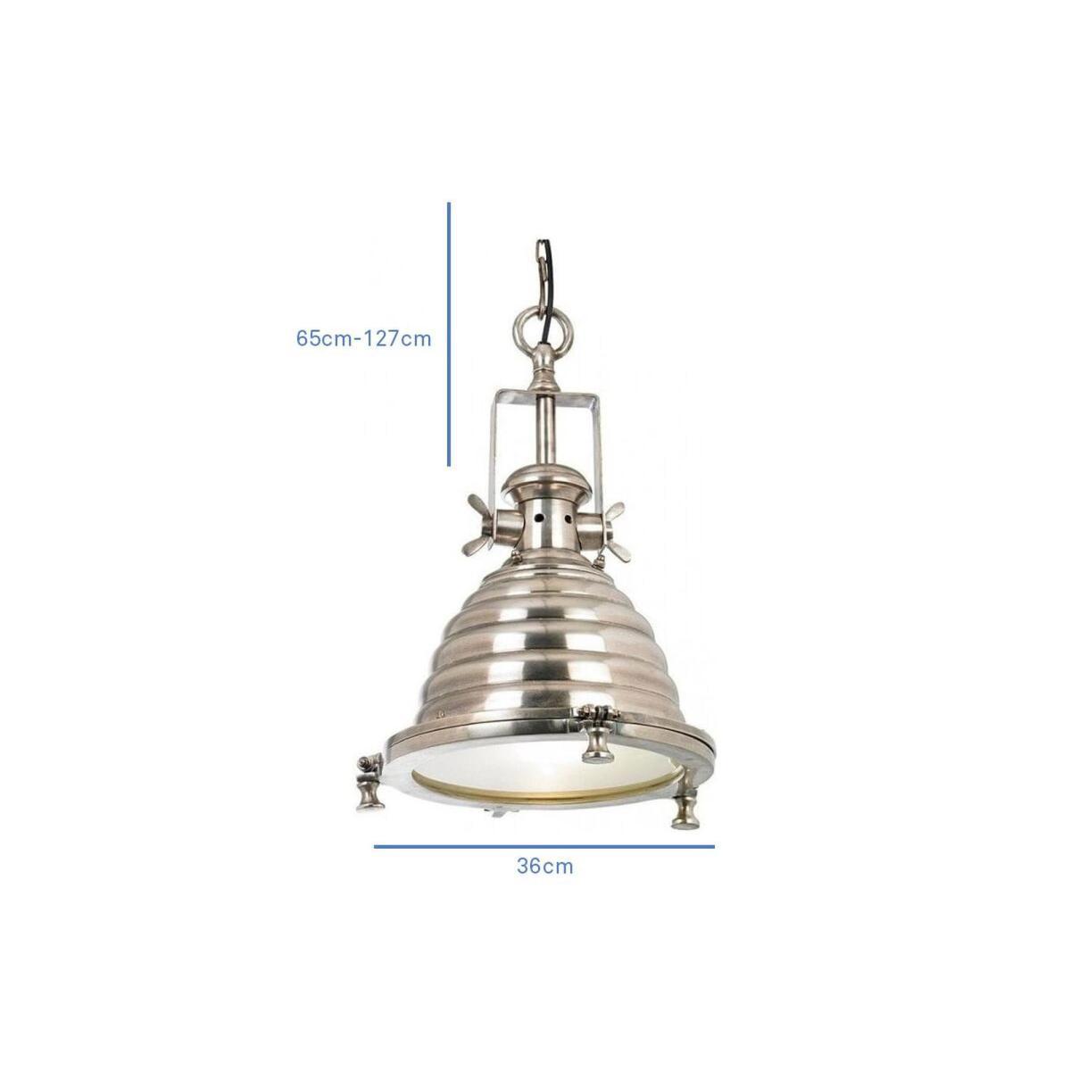 Oscar Industrial Textured Pendant – image 3