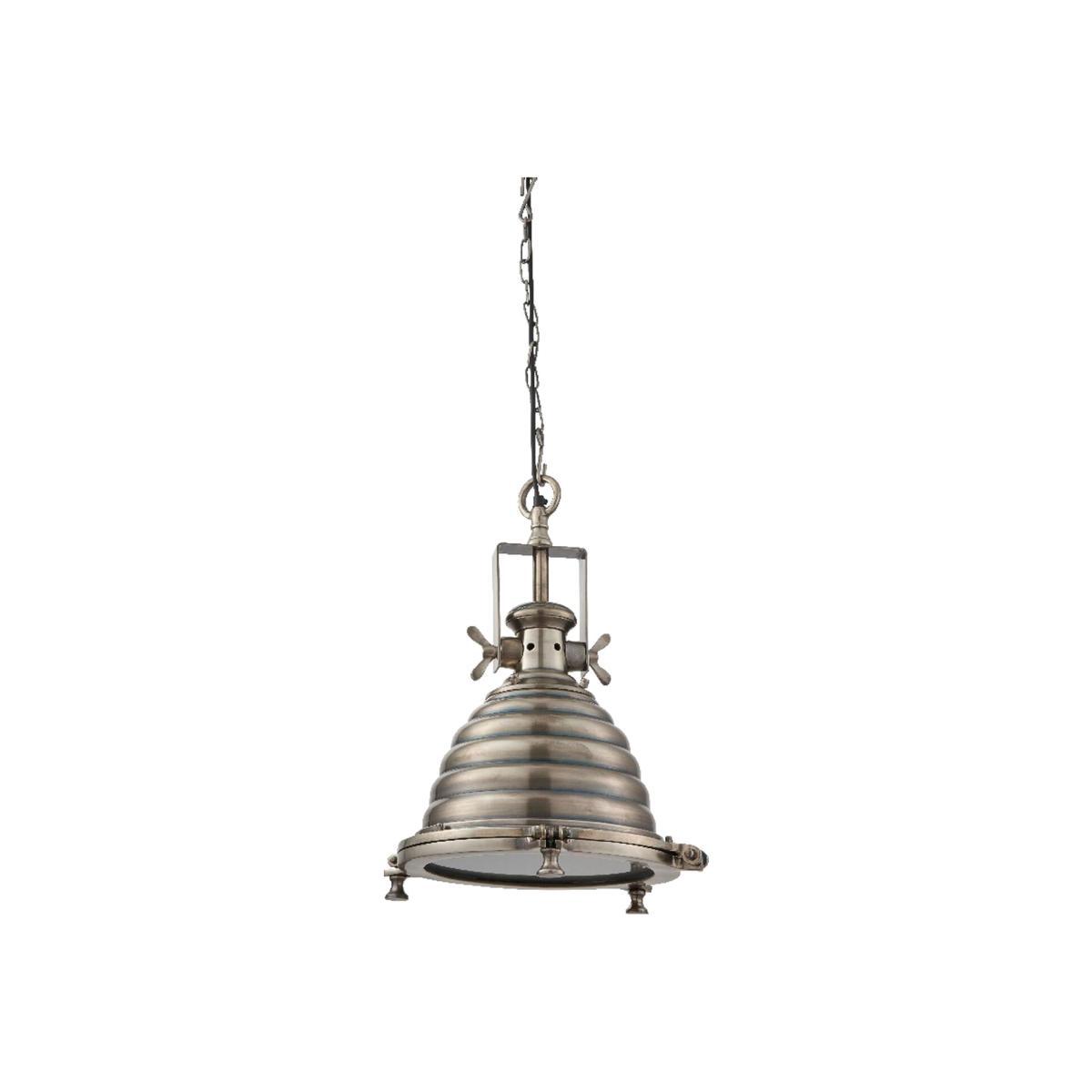 Oscar Industrial Textured Pendant – image 1