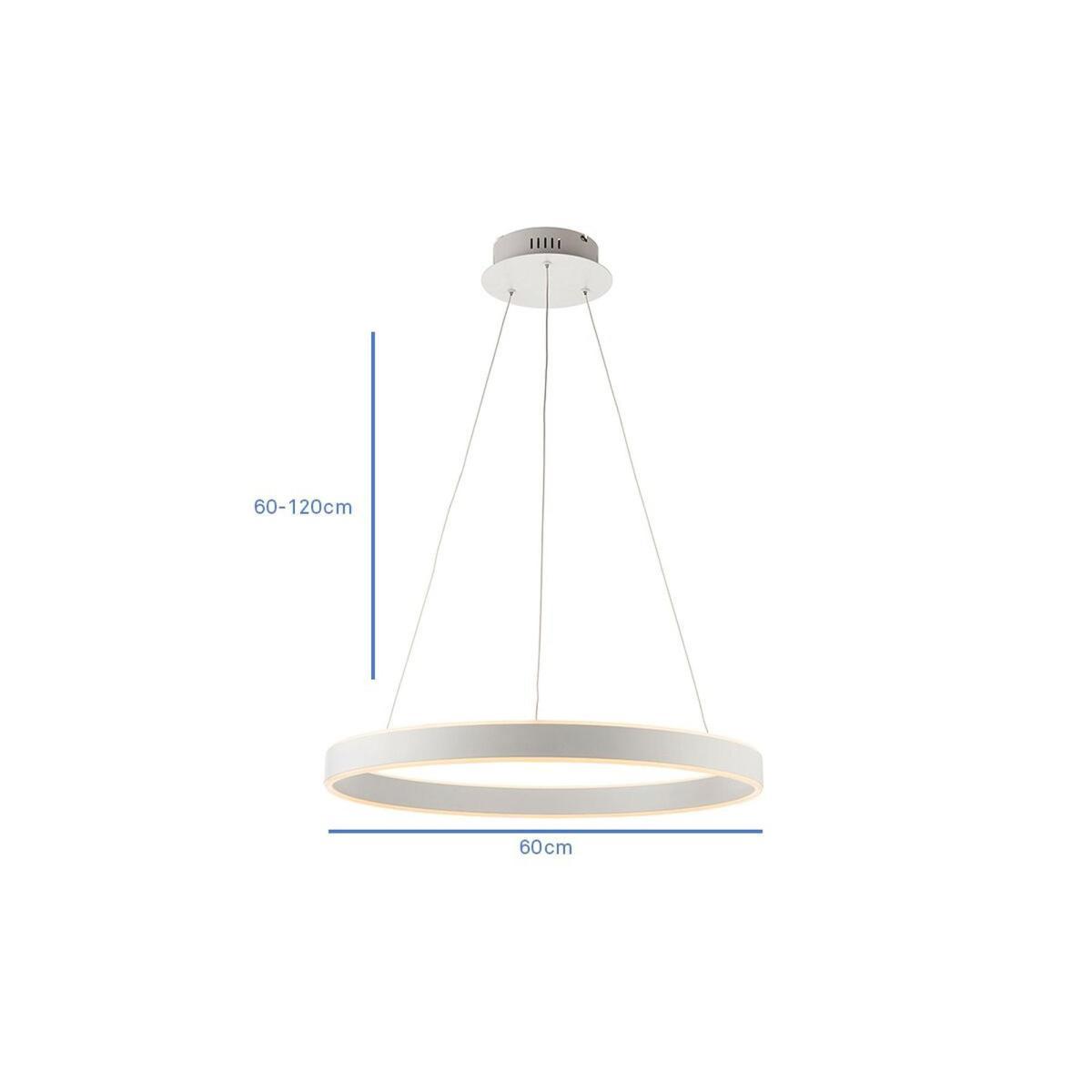 Tamsin Modern Pendant in White – image 4