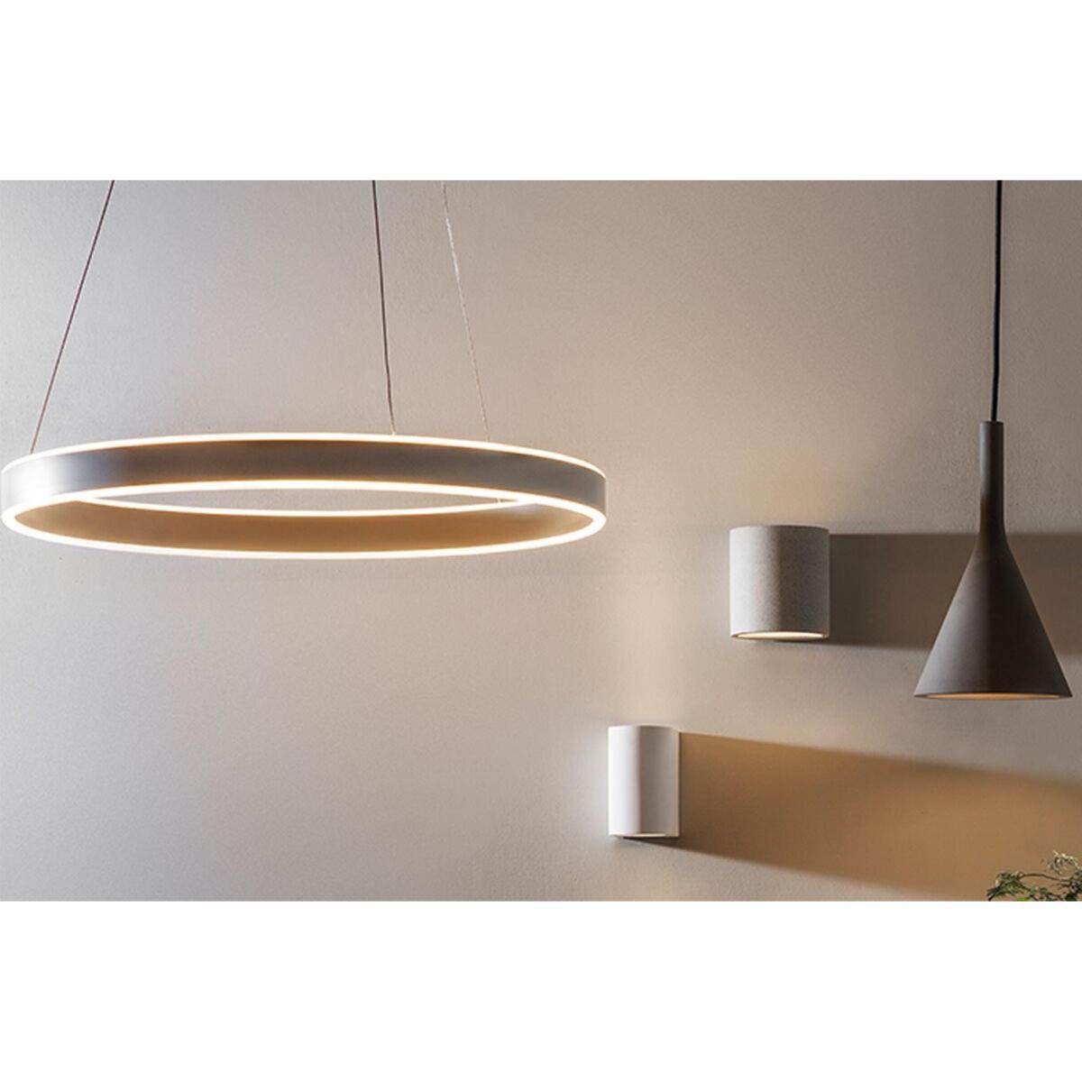 Tamsin Modern Pendant in White – image 1