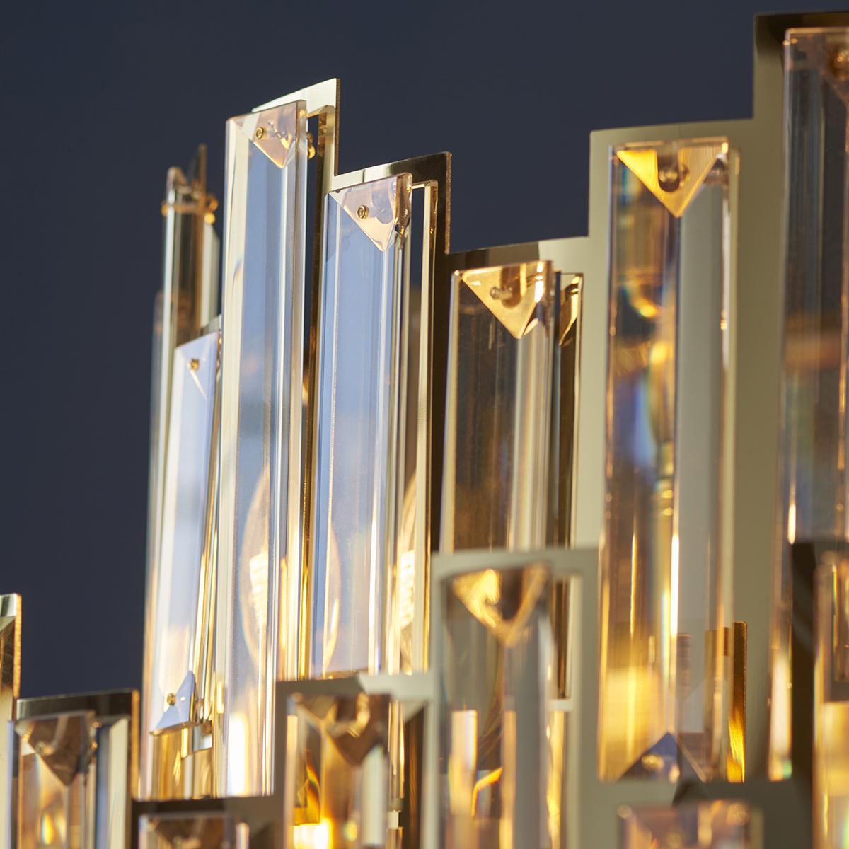 Francesca Pendant with Champagne Crystals – image 4
