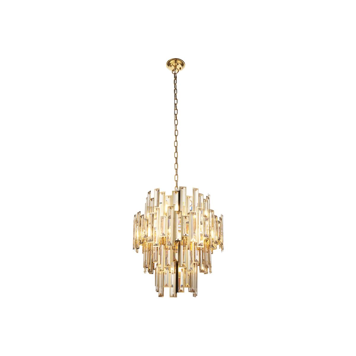 Francesca Pendant with Champagne Crystals – image 1