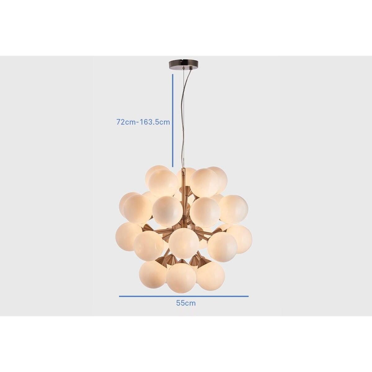 Mabel Large Ceiling Pendant in Silver – image 4
