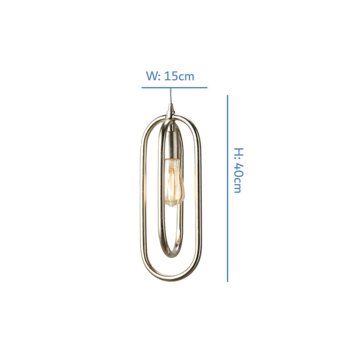 Emmet Pendant Light in Silver – image 4