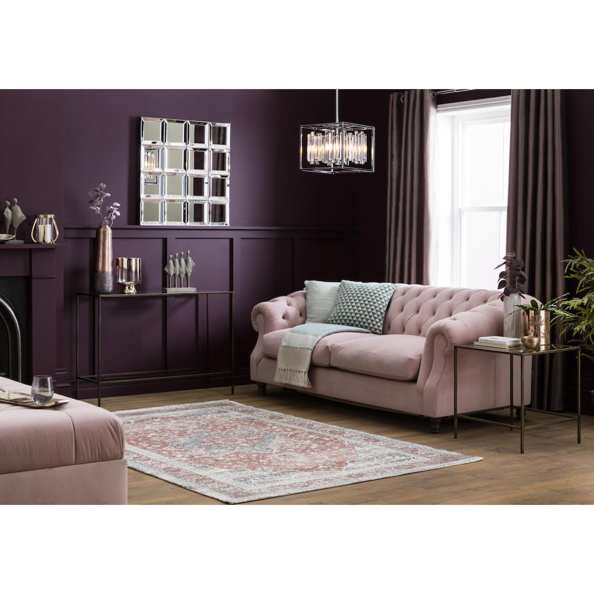 Dru Small Pendant in Chrome – image 2