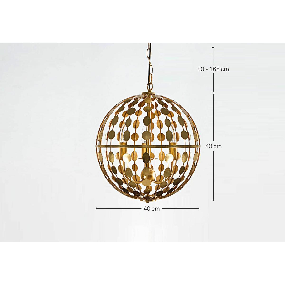 Ciara Small Sphere Ceiling Pendant – image 4
