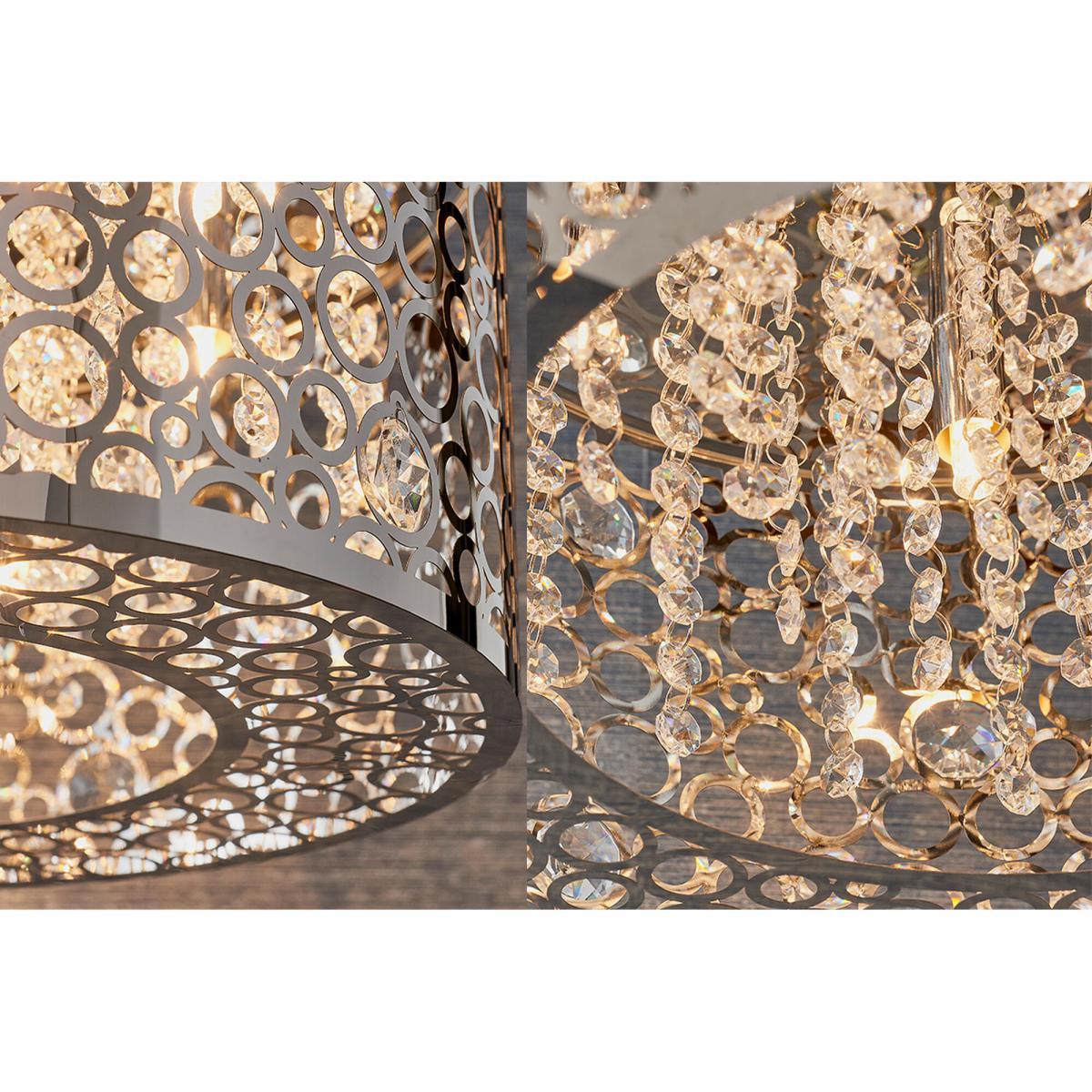 Kosmos Elegant Pendant in Chrome – image 3