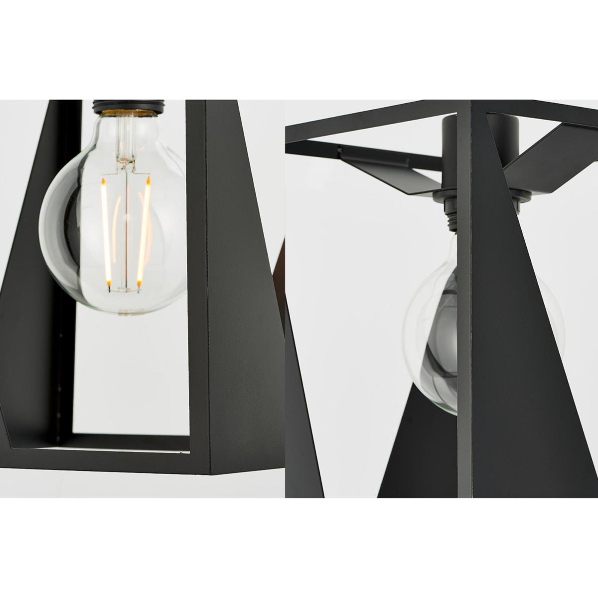 Tyrone Pendant in Matte Black – image 3