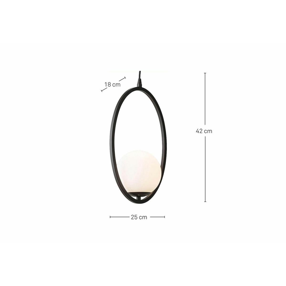 Bella Pendant Light in Black – image 5