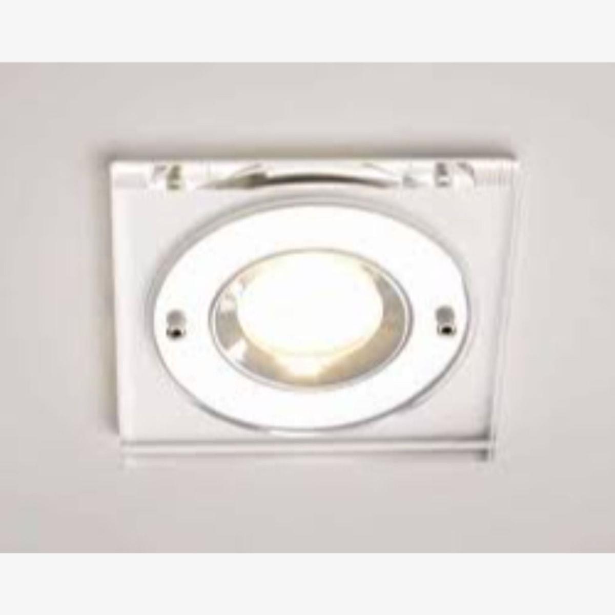 Glacier Square IP65 Bathroom Downlight Ceiling Light