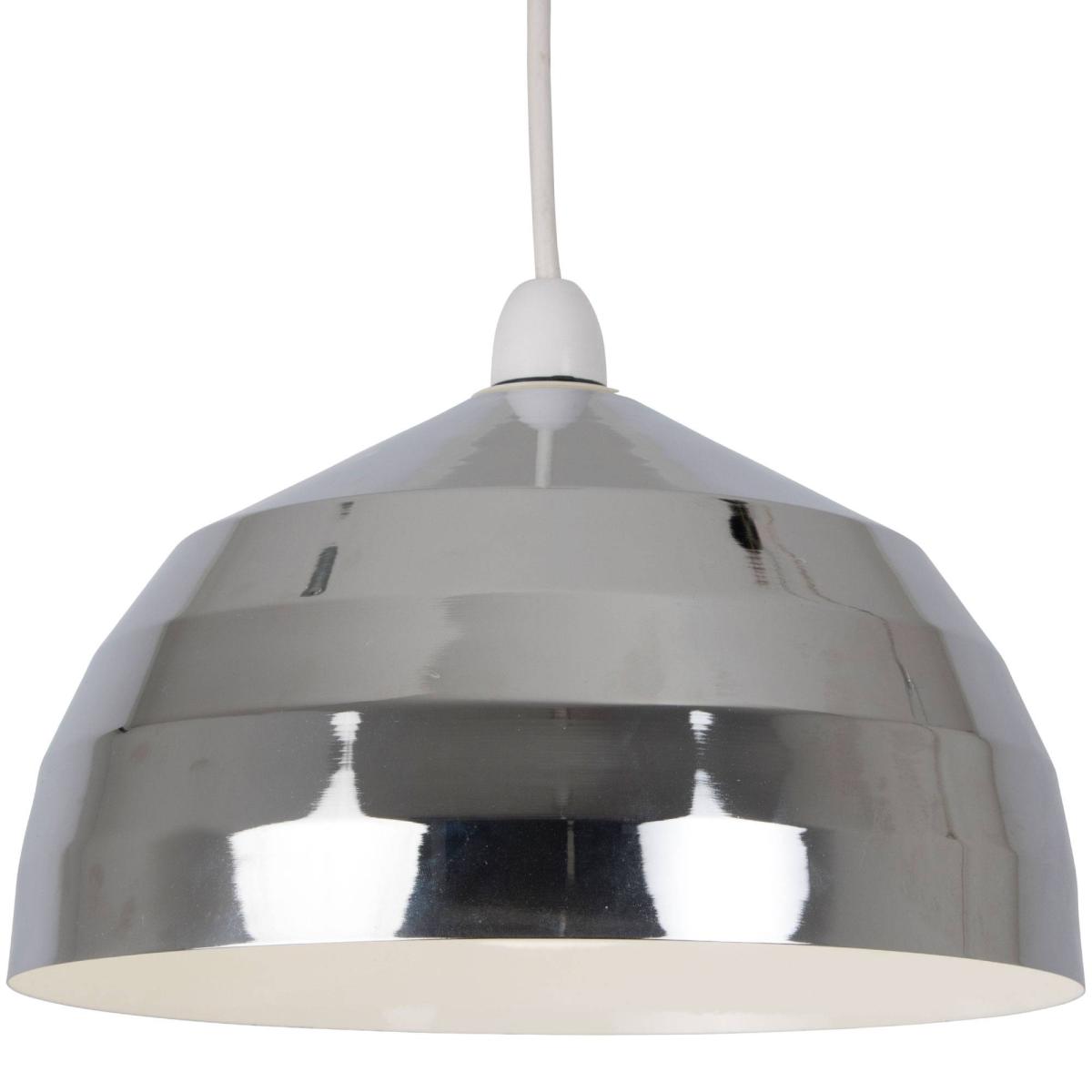 Gabriel Pendant Light Shade Chrome – image 2