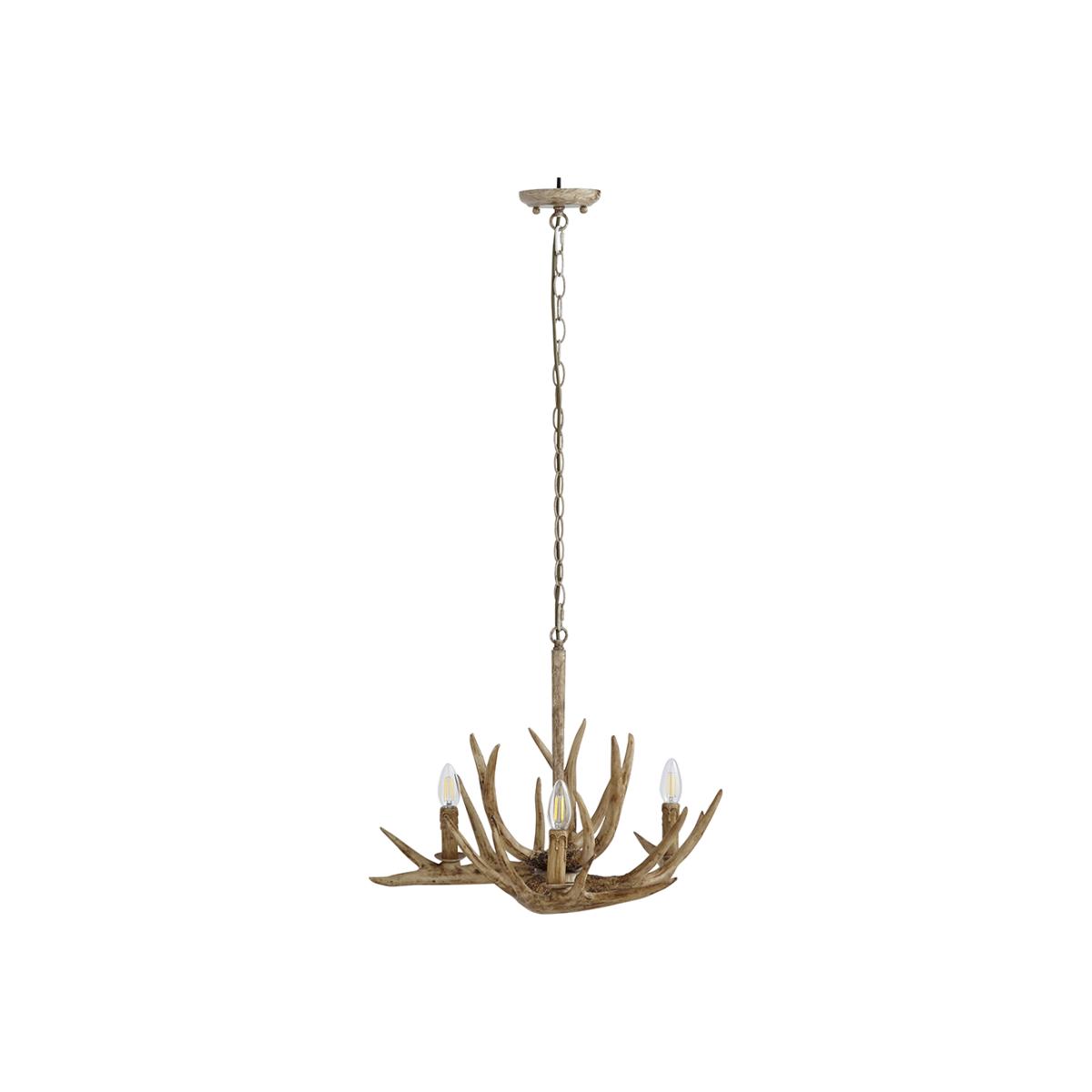 Lochranza 3-Light Rustic Ceiling Light – image 1