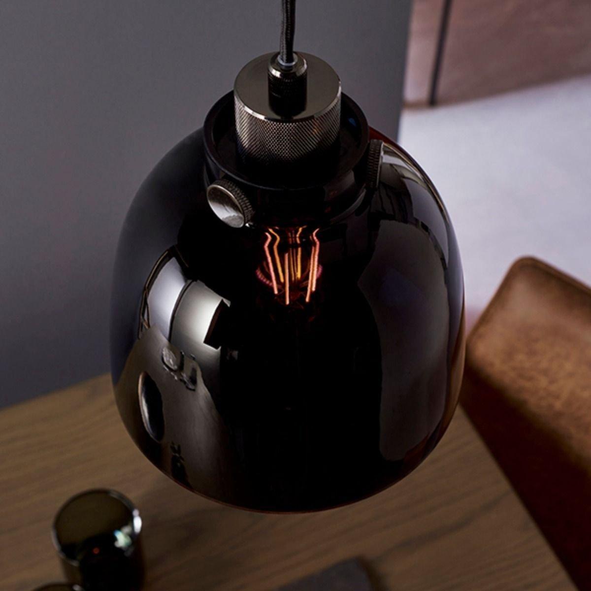 Hoyo 1 Light Pendant Black – image 4