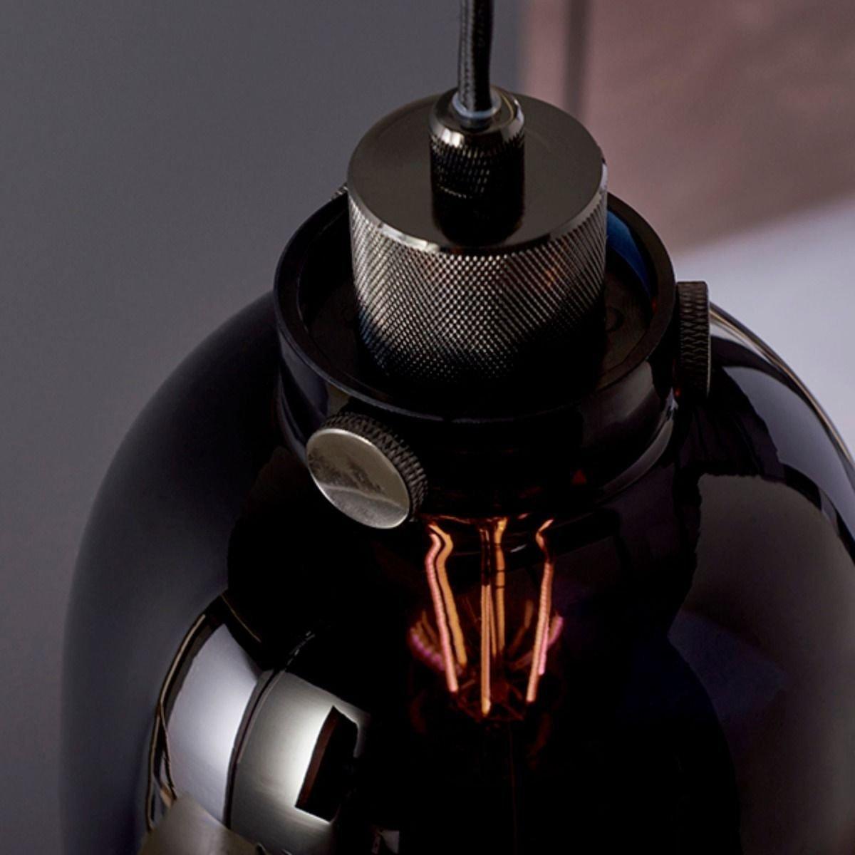 Hoyo 1 Light Pendant Black – image 5