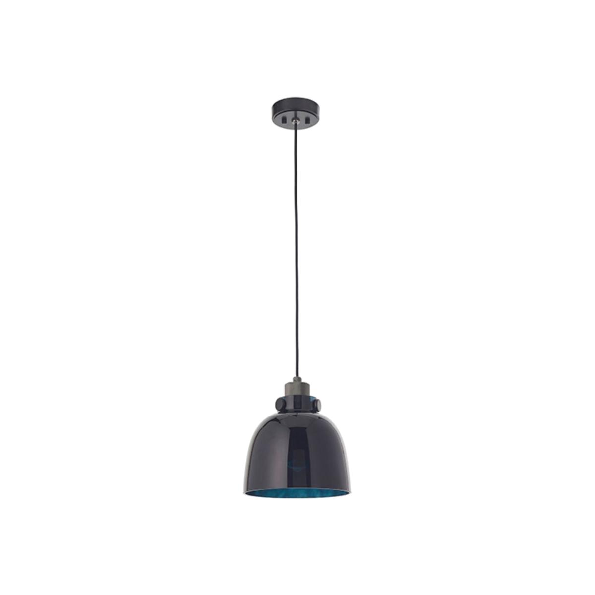 Hoyo 1 Light Pendant Black – image 1