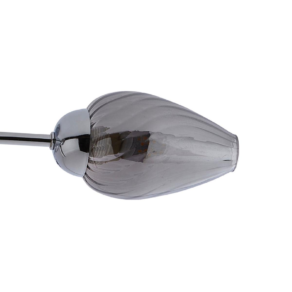 Lina 5-Light Chrome Flush Ceiling Light – image 4