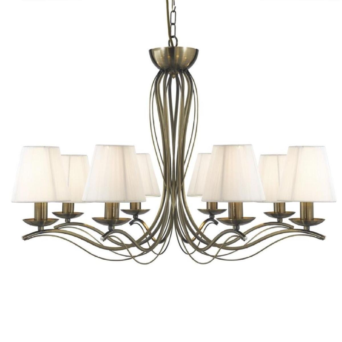 Andretti 8 Light Antique Brass Ceiling Light – image 2