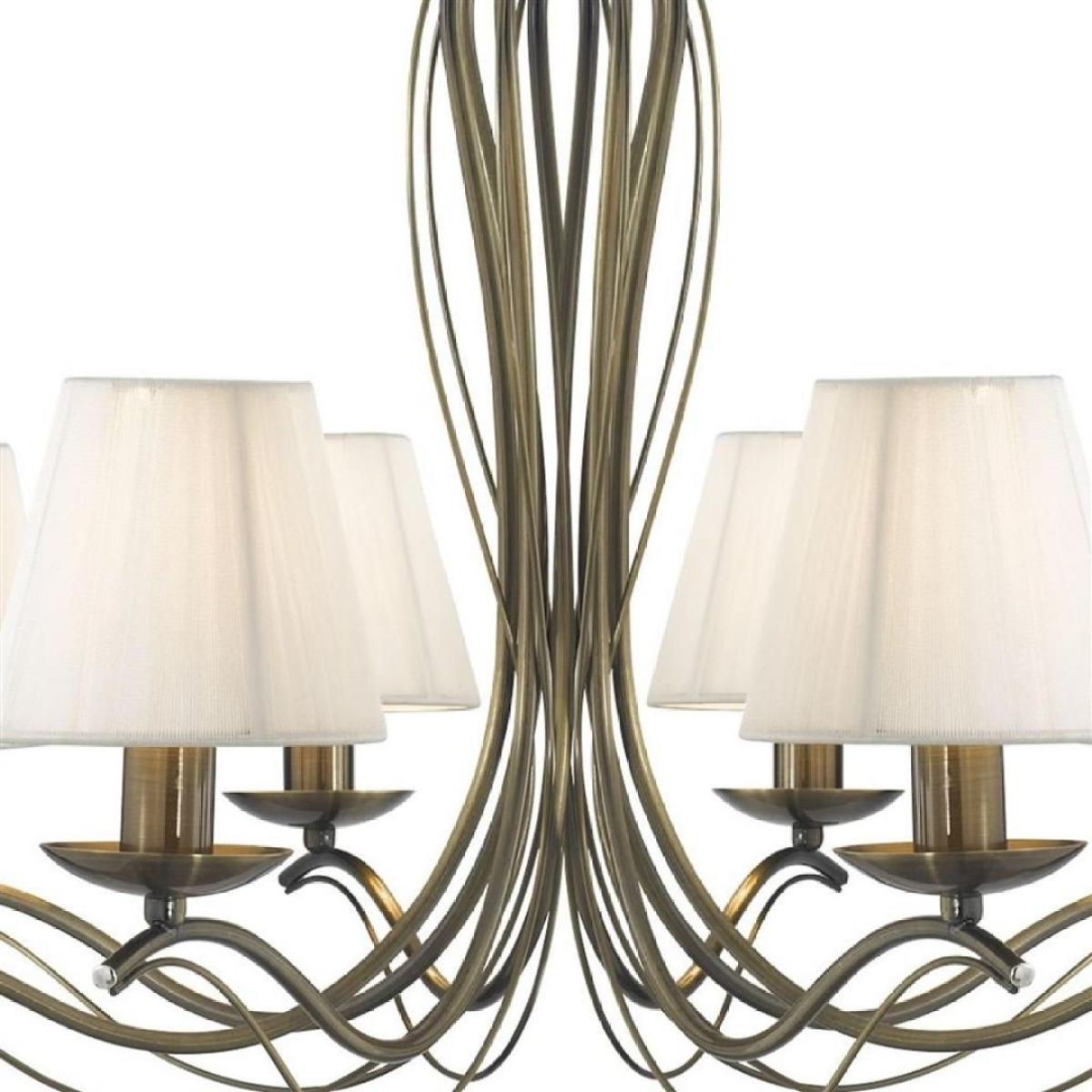 Andretti 8 Light Antique Brass Ceiling Light – image 3